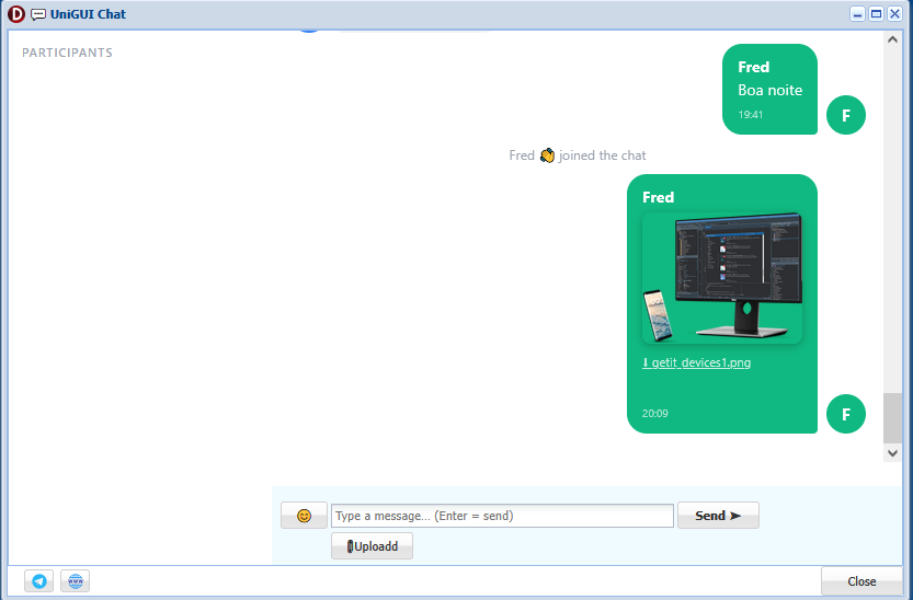 uniGUI Native Chat